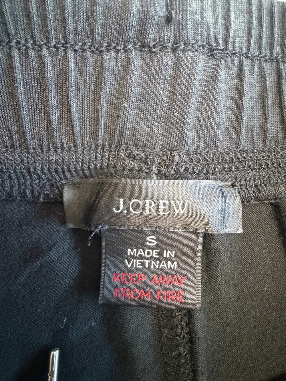 J. Crew Re-Imagined Lounge Pants- Black - Picture 2 of 7